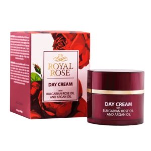 Denní krém s růžovým a arganovým olejem Royal Rose 50 ml
