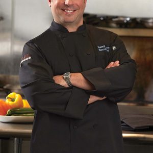 Kuchařský rondon Chef Works JLLS – černý/bílý bílá,4XL