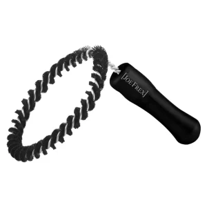 JoeFrex kruhový čistící kartáč na hlavu kávovaru L černý