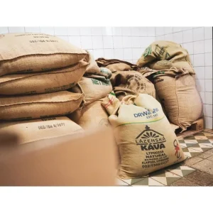 Jutový pytel od kávy