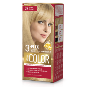 Barva na vlasy – perlová blond č. 37 Aroma Color