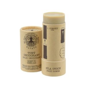 Tuhý deodorant Síla ovoce NATAVA 60g
