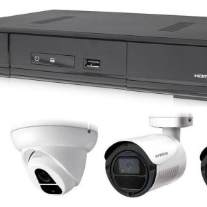 Kamerový set 1x AVTECH DVR DGD1005AV, 2x 2MPX Dome kamera AVTECH DGC1004XFT a 2x 2MPX Bullet kamera AVTECH DGC1105YFT + 2x napájecí zdroj!