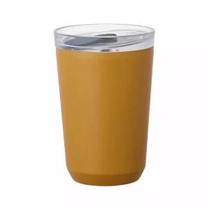 Kinto To Go Tumbler termohrnek žlutý 360 ml
