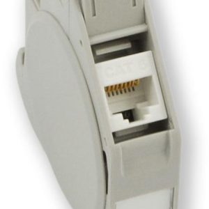 KJ-100 – držák pro keystone na DIN lištu