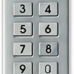 KM1-mini – kódová klávesnice OUTDOOR METAL