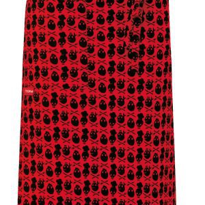 Kuchařská zástěra nízká TOMA s kapsou – lebky