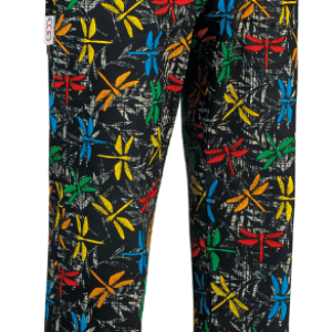 Kuchařské kalhoty EGOchef – Vážky – 100% bavlna L