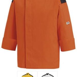 Kuchařský rondon EGOchef – barevný s výložkou – různé barvy žlutá,XXL