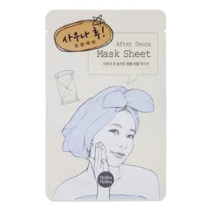 Hloubkově čistící pleťová maska After Sauna Holika Holika 1ks