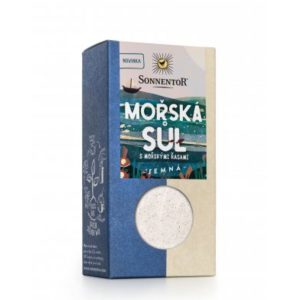 Mořská sůl s mořskými řasami obsahujícími jód BIO Sonnentor 150g