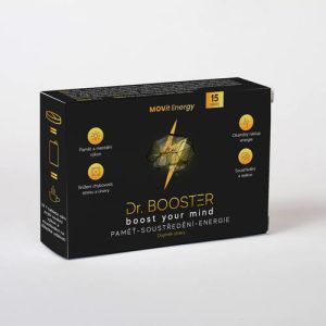 Dr. Booster – paměť, soustředění, energie MOVit Energy15 veganských tbl.