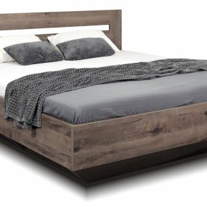 Moderní levitující postel s úložným prostorem ELEVIA, rošty v ceně