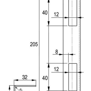 LI L/P – protiplech – rohový