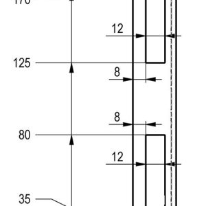LI RO – protiplech – rovný
