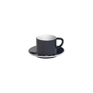 Loveramics Bond – 150 ml Cappuccino cup and saucer – Denim