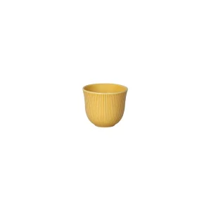 Loveramics Brewers – 150ml Embossed Tasting Cup – Yellow