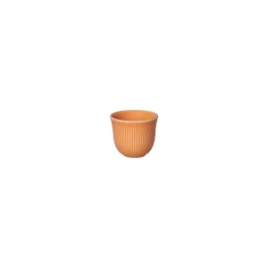 Loveramics Brewers – 80ml Embossed Tasting Cup – Orange