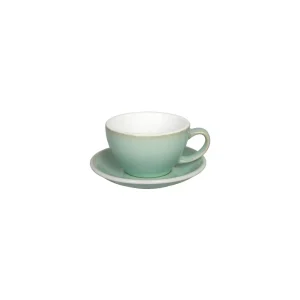 Loveramics Egg – Cafe Latte 300 ml Cup and Saucer – Basil