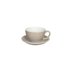 Loveramics Egg – Cafe Latte 300 ml Cup and Saucer – Ivory