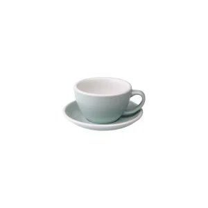 Loveramics Egg – Cafe Latte 300 ml Cup and Saucer – River Blue