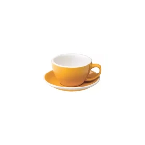 Loveramics Egg – Cafe Latte 300 ml Cup and Saucer – Yellow