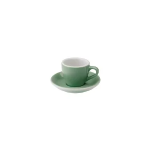 Loveramics Egg – Espresso 80 ml Cup and Saucer – Mint