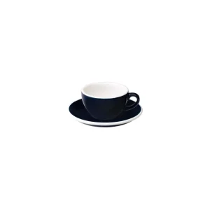 Loveramics Egg – Flat White 150 ml Cup and Saucer – Denim