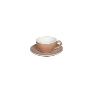 Loveramics Egg – Flat White 150 ml Cup and Saucer – Rose