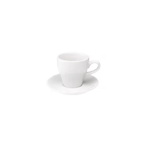 Loveramics Tulip – Cup and saucer – Cafe Latte 280 ml – White