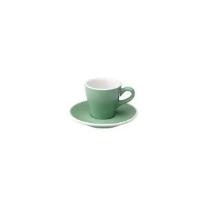 Loveramics Tulip – Cup and saucer – Espresso 80 ml – Mint