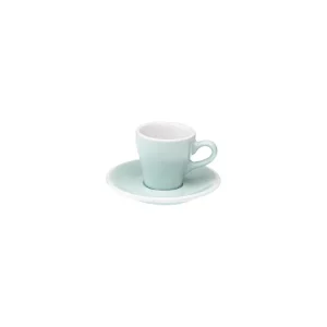 Loveramics Tulip – Cup and saucer – Espresso 80 ml – River Blue