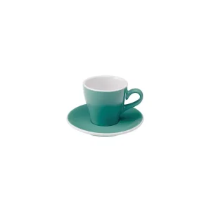 Loveramics Tulip – Cup and sauecr – Cappuccino 180 ml – Teal