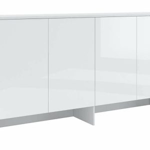 Nádstavec LX-11 k sklápěcí posteli Monterasso 90×200, bílá lesk