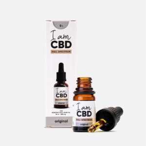 Full Spectrum CBD konopný olej 5% I am CBD 10ml