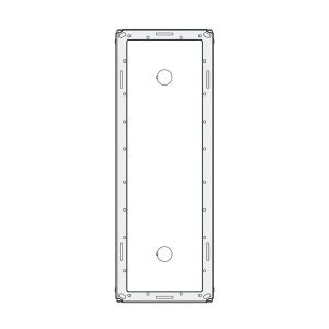 MA73 – zápustná montážní krabička 3 moduly