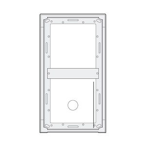 MA92 – povrchová montážní krabička 2 moduly