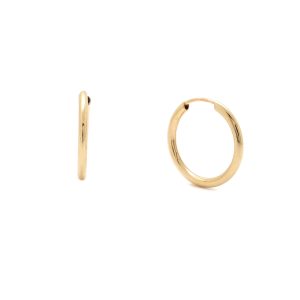 Zlaté náušnice MALÉ KRUHY