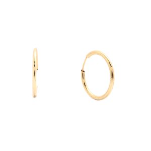 Zlaté náušnice MALÉ KRUHY