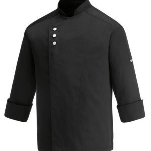 Kuchařský rondon EGOchef METAL BLACK – dlouhý rukáv XXL