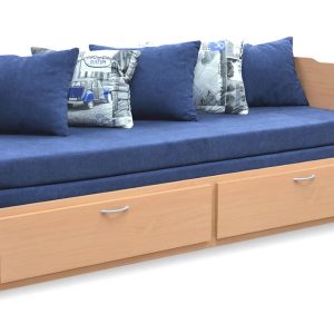 Rozkládací postel MINDES 90 pravá – levá, buk