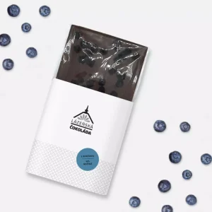 Mléčná čokoláda 40% s borůvkami