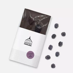 Mléčná čokoláda 40% s ostružinami