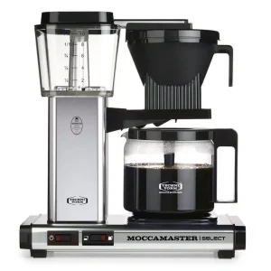 Moccamaster KBG Select Technivorm stříbrný