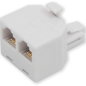 MP-110 6P4C – přímá rozdvojka do zásuvky telefon/telefon