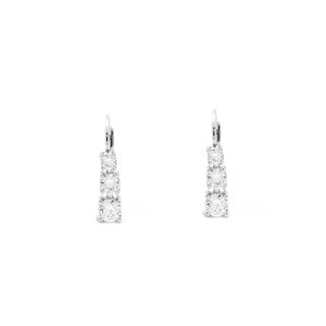 Zlaté dívčí náušnice TRILI