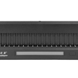 OXE Nabíječka baterií AA na 20 ks, s displejem a 20 ks nabíjecích baterií Varta 56706 R6 2100mAh NIMH basic