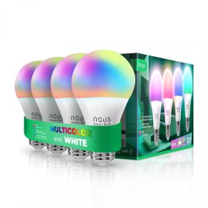 NOUS P3 WiFi Tuya RGB E27 (4ks)