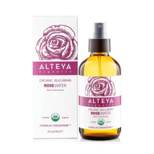 Růžová voda Alteya Organics v skle 240 ml