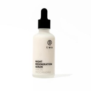 Noční regenerační sérum s 2% AHA kyselinami Two Cosmetics 50ml